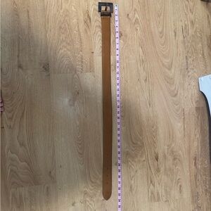 MaxMara Tan Patent Leather Belt